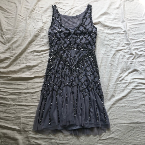 Aidan Mattox Sequin Cocktail Dress - Picture 7 of 10